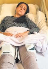 &Ouml;nce Bacağından Vurdu, Sonra Ezmeye &Ccedil;alıştı