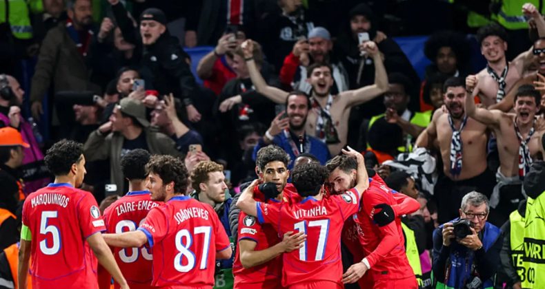 Paris Saint Germain, UEFA Şampiyonlar Ligi&rsquo;nde &ccedil;eyrek finalde!