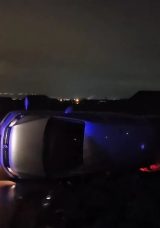 Polis aracı ile otomobil &ccedil;arpıştı: 1&rsquo;i polis 3 yaralı