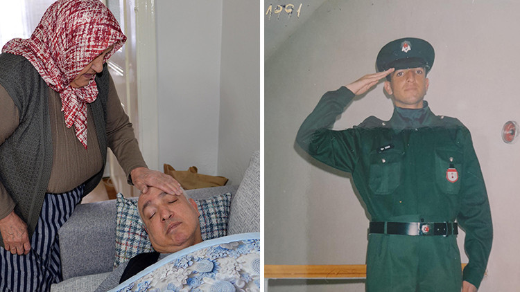 Polis memuruyken engelli kalan oğluna 22 yıldır bakıyor: Gelini bu s&ouml;zlerle bakmaktan vazge&ccedil;miş | '&Uuml;z&uuml;lmesin diye yanında ağlamam'