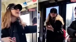 "Beynine hava sokarım" diyerek tesett&uuml;rl&uuml; kadını tehdit etmişti! Sahte savcıya hapis talebi