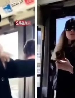 "Beynine hava sokarım" diyerek tesett&uuml;rl&uuml; kadını tehdit etmişti! Sahte savcıya hapis talebi