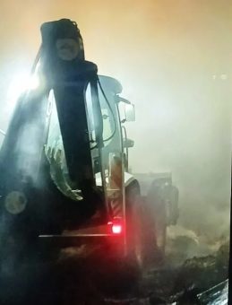 Samanlıkta &Ccedil;ıkan Yangın Korkuttu