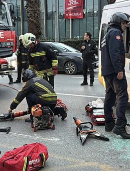 Samsun&rsquo;da zincirleme kaza: 7 kişi yaralandı