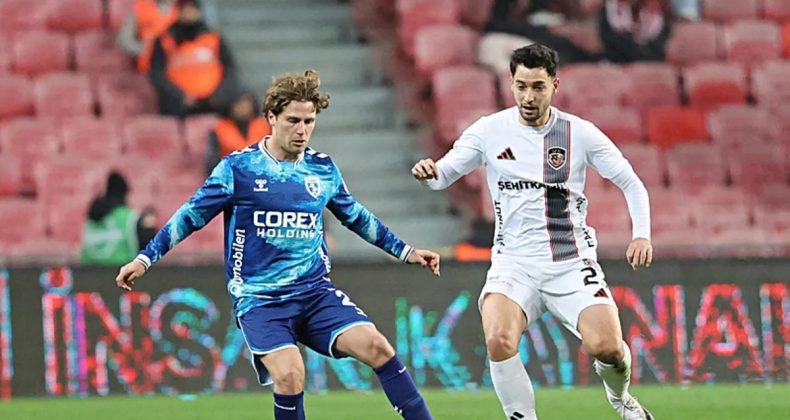 Samsunspor ile Gaziantep FK berabere kaldı!