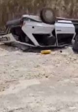 Şanlıurfa'da feci kaza: Otomobil 8 metreden u&ccedil;tu! 1 &ouml;l&uuml;, 1 yaralı