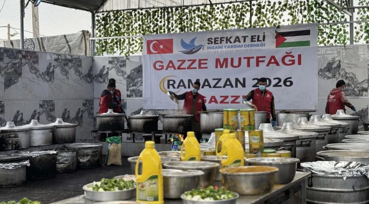 Şefkat Eli Gazze&rsquo;de Ramazan bereketini yaşatıyor