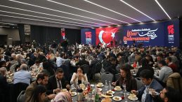 Şehit aileleri ve gaziler iftarda buluştu