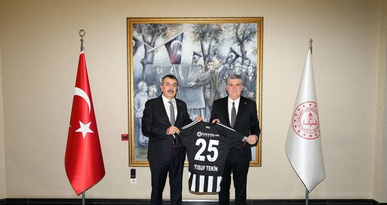 Serdal Adalı'dan Milli Eğitim Bakanı Tekin'e Ziyaret