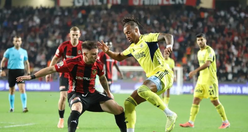 SON DAKİKA! Gaziantep FK – Fenerbahçe maçının 11'leri belli oldu!