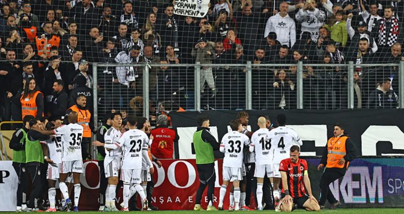 Son dakika haberi: Beşiktaş ikinci yarıda a&ccedil;ıldı! Gen&ccedil;lerbirliği 10 kişi kaldı