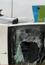 SON DAKİKA&hellip; Samsun'da &Ouml;ğrenci Servisi Devrildi: 11 Yaralı Var