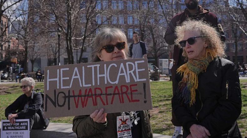 Soykırımcı Palantir&rsquo;e Protesto