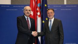 TBMM Başkanı Kurtulmuş, Hırvatistan Meclis Başkanı Jandrokovic ile Bir Araya Geldi