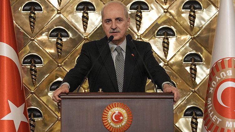TBMM Başkanı Kurtulmuş: T&uuml;rkiye'de artık ter&ouml;r&uuml;n, &ccedil;atışmanın ve şiddetin yeri olmasın