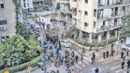 Tel Aviv&rsquo;de B&uuml;y&uuml;k Yıkım