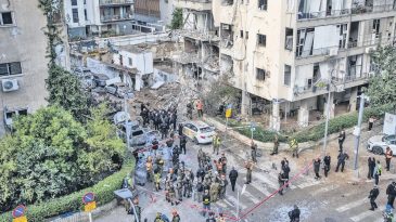 Tel Aviv&rsquo;de B&uuml;y&uuml;k Yıkım