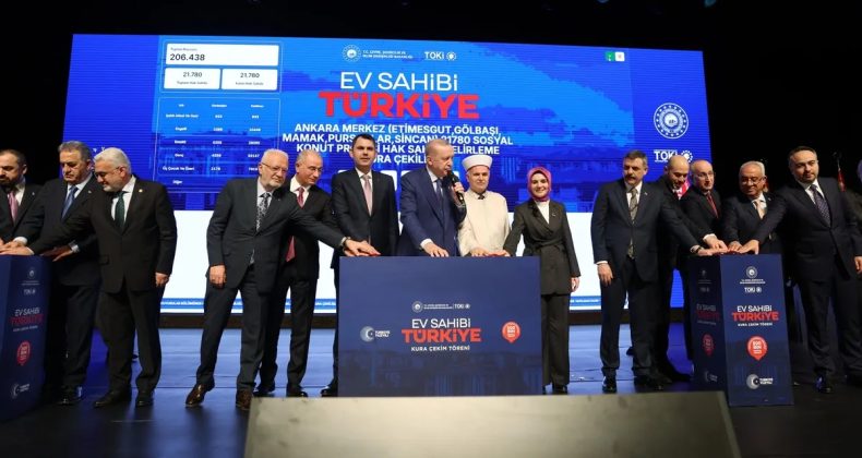 TOKİ KURA &Ccedil;EKİMİ ANKARA | 31 bin 73 hak sahibi belli oldu! Bakan Kurum 'ertelenmeyecek' diyerek duyurdu