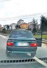 Trafik magandasına 360 bin lira ceza