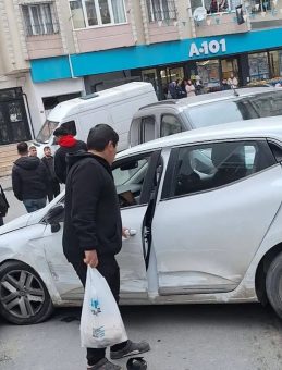 Trafikteki Tartışma Kaza ile Bitti