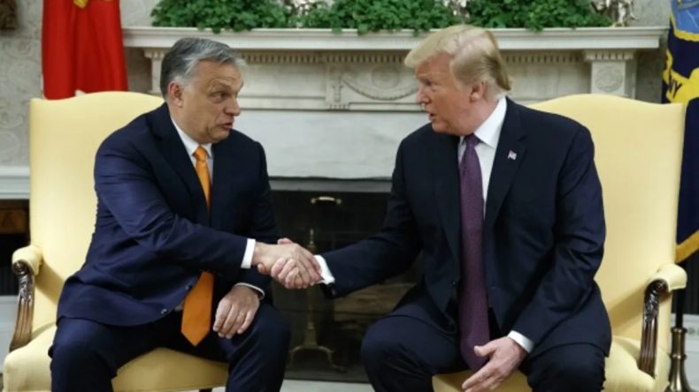 Trump'tan Orban'a Destek Mesajı: Macaristan i&ccedil;in Yorulmadan M&uuml;cadele Etti