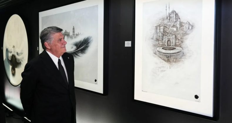 T&uuml;praş Stadı'nda sergi alanı a&ccedil;ıldı