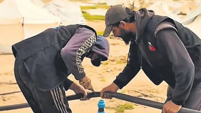 Türkiye, Gazze’nin Su Kaynaklarını Yeniden Onarıyor