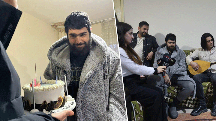 T&uuml;rkiye g&uuml;nlerce onu konuşmuştu! Evden &ccedil;ıkmayan telefon bağımlısı Barış'tan yeni haber… 25'inci yaşı b&ouml;yle kutlandı