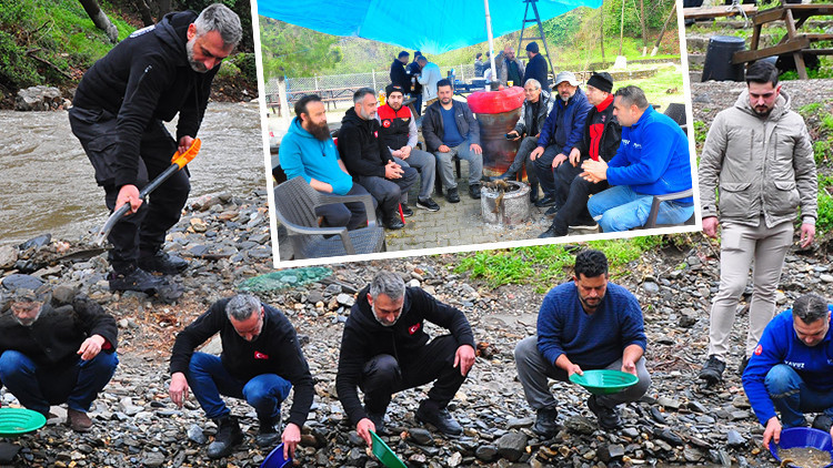 T&uuml;rkiye'nin D&ouml;rt Bir Yanından Altın Arayanlar: 'Devletin İzin Verdiği Alanlardan Topluyoruz'