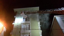&Uuml;mraniye'de 5 Katlı Binada &Ccedil;ıkan Yangın S&ouml;nd&uuml;r&uuml;ld&uuml;
