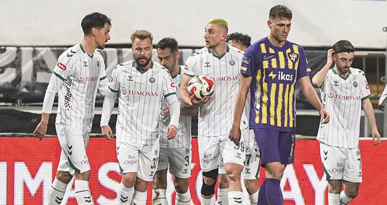 Ziraat T&uuml;rkiye Kupası: Konyaspor tek golle &ccedil;eyrek finalde!