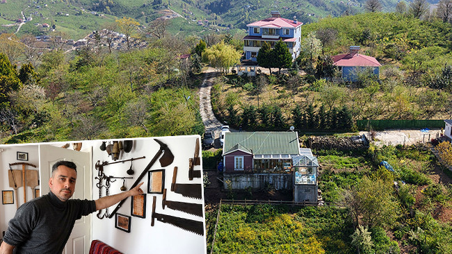 'K&ouml;y odası' geleneğinden esinlendi: Elinde 200'den fazla var! 'Burası, herkesin ge&ccedil;mişine dair mirası bulabildiği yer'