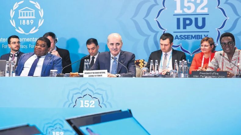 157 &Uuml;lkenin Parlamento Başkanı İstanbul&rsquo;da Buluşuyor