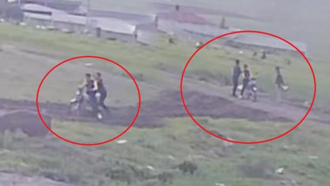 3 &ccedil;ocuk okulun arkasındaki arazide kurşun yağdırdı! Vatandaşlar tedirgin: 'S&uuml;rekli b&ouml;lgeye gelip ateş ediyorlar'