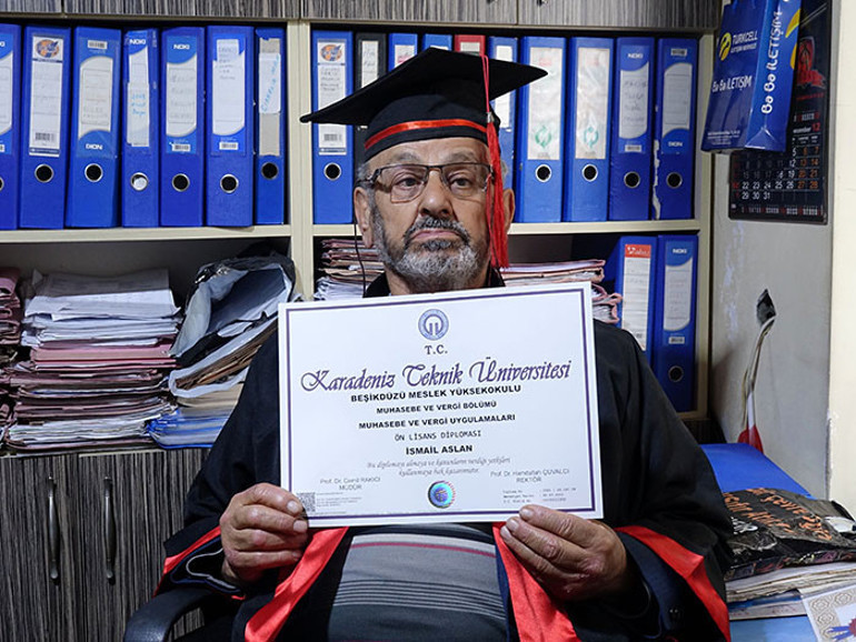 İsmail Aslan Rozet Taktimi