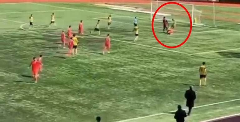 Önce gol, sonra kural dışı hareket