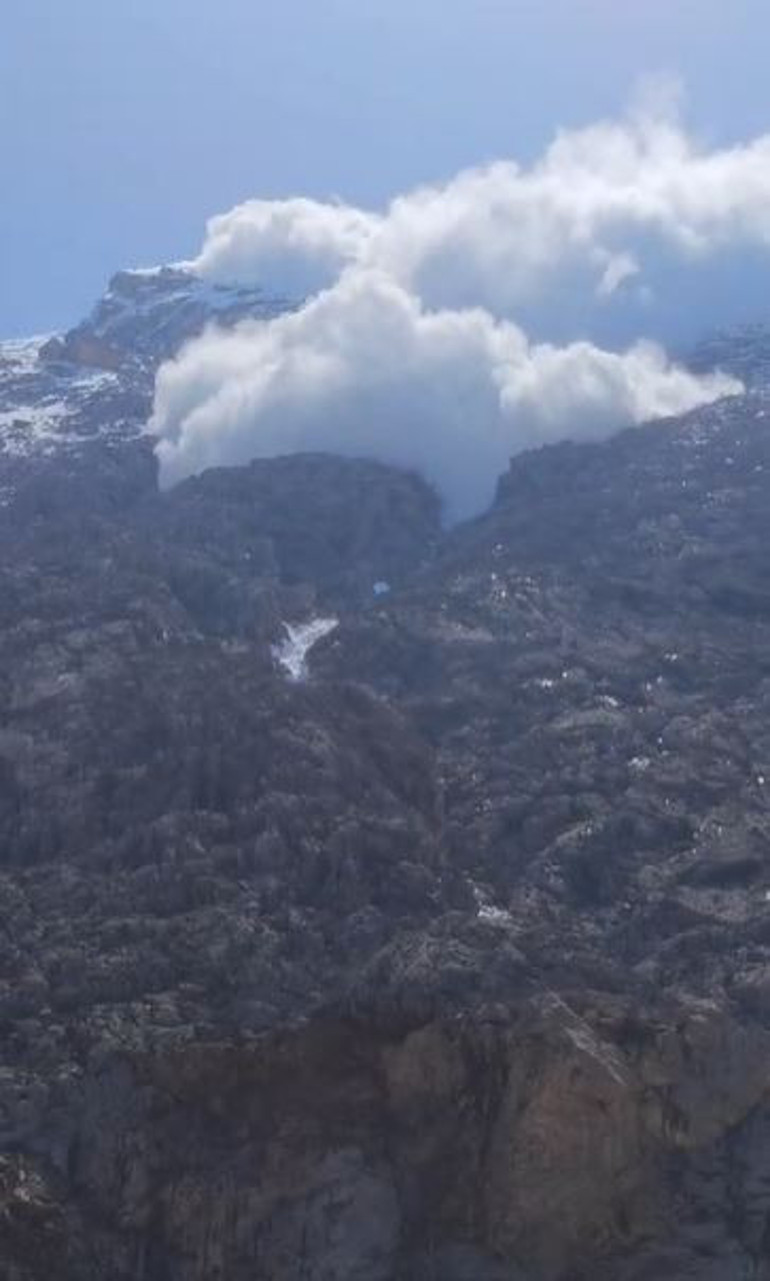 Çığdan Etkilenen Bölge