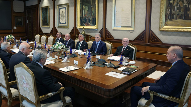 Cumhurbaşkanı Erdoğan Yüksek İstişare Kurulu Toplantısı'nda