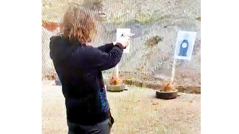 Saldırganın poligondaki görüntüsü