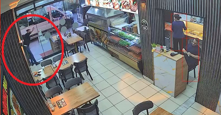 Yemek sırasında yaşanan olay