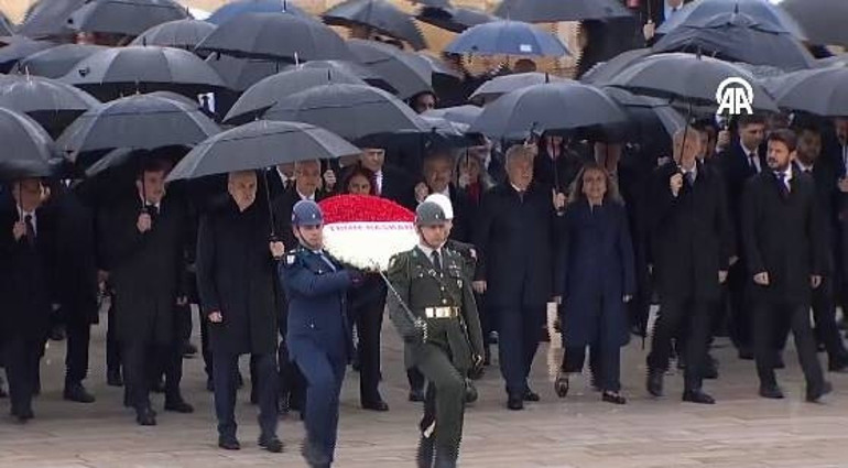 TBMM Heyeti Anıtkabir’de