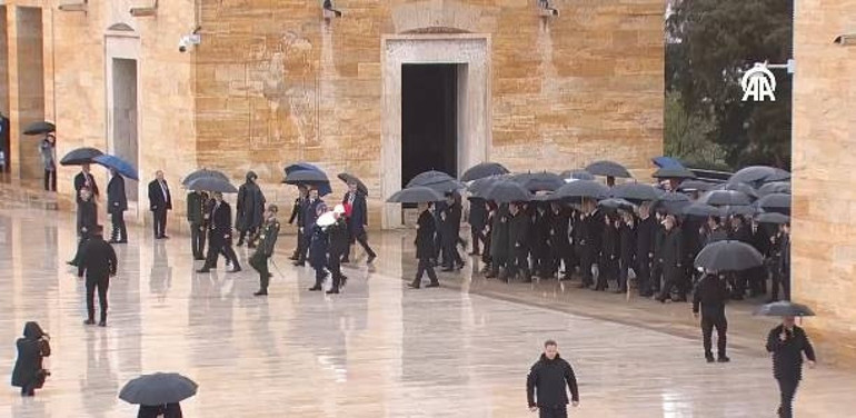 TBMM Başkanı Kurtulmuş Anıtkabir’de