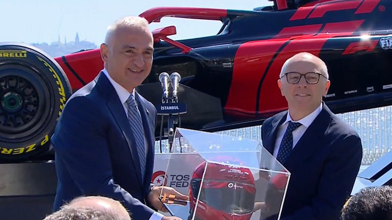 Formula 1 Türkiye ile ilgili tanıtım etkinliği