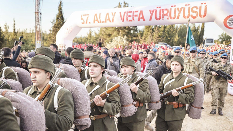 57. Alay Vefa Yürüyüşü