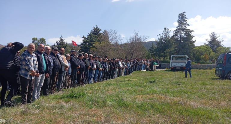 Fatih Özaslan'ın cenazesi