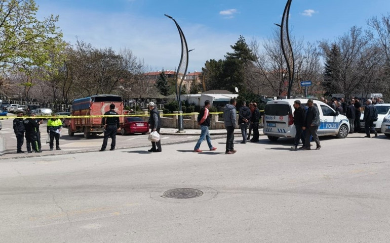 Kaza anı görüntüsü