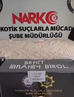71 İlde 1.2 Ton Uyuşturucu Yakalandı