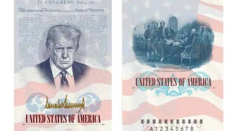 ABD Pasaportunda Trump D&ouml;nemi: &Ouml;zel Tasarım G&uuml;ndem Oldu