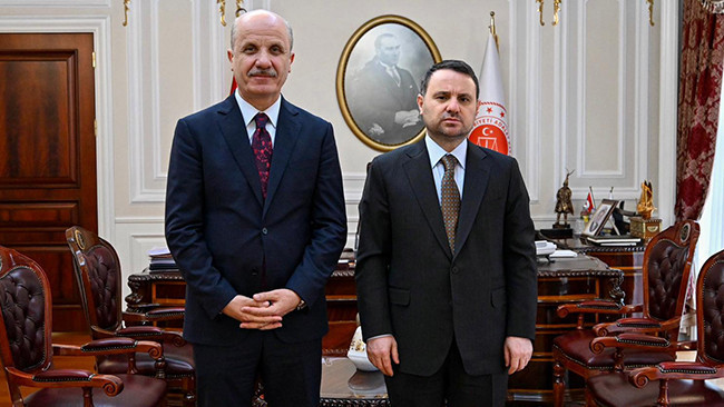 Adalet Bakanı G&uuml;rlek, Y&Ouml;K Başkanı &Ouml;zvar ile g&ouml;r&uuml;şt&uuml;