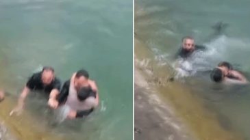 Adana'da Panik Anları… Sulama Kanalına D&uuml;şen &Ccedil;ocuğu Vatandaşlar Kurtardı